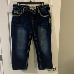 Hydraulic Dark Blue Denim Jeans